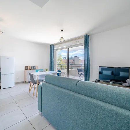 Apartamento Magnifique 4 Pers,clim,parking Niza
