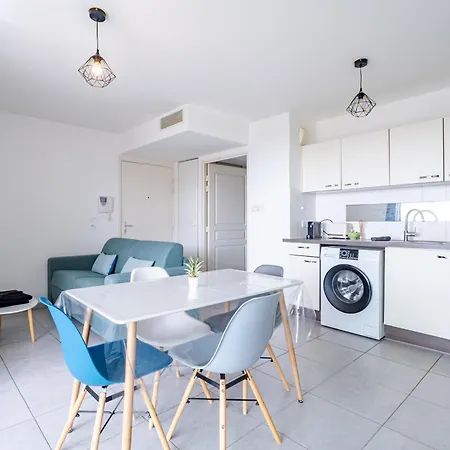 Magnifique 4 Pers,clim,parking Apartment Nizza