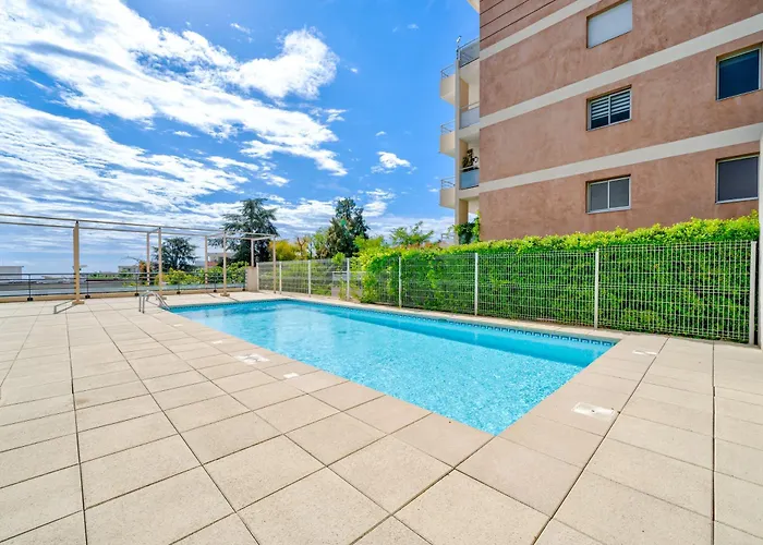 Magnifique 4 Pers,clim,parking 尼斯